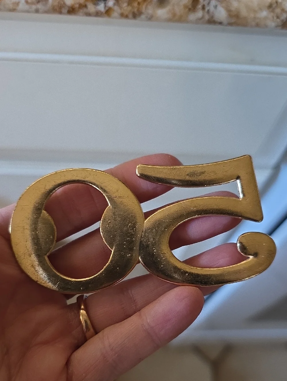 Lot Of 13 50th Birthday Anniversary Bottle Opener Party Favors Gold-Toned Stones
